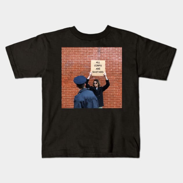 Black Lives Matter Kids T-Shirt by irfanbacem